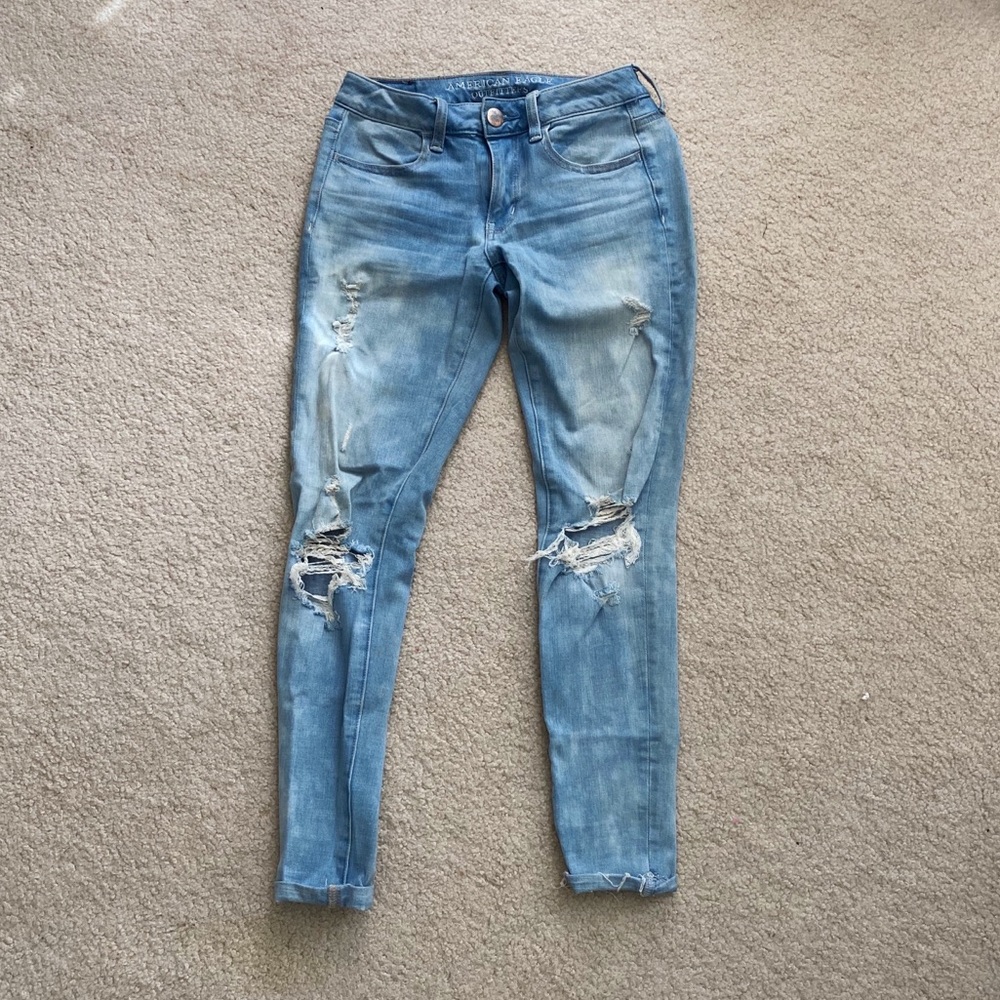 AE ripped jeans